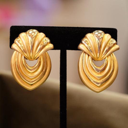 1980s Statement Earrings