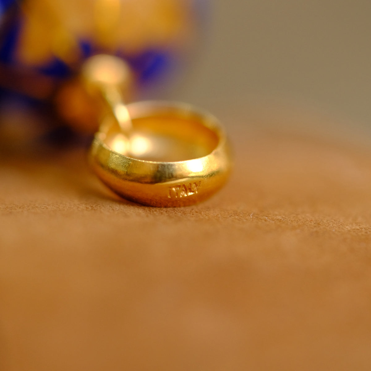14K Globe Charm