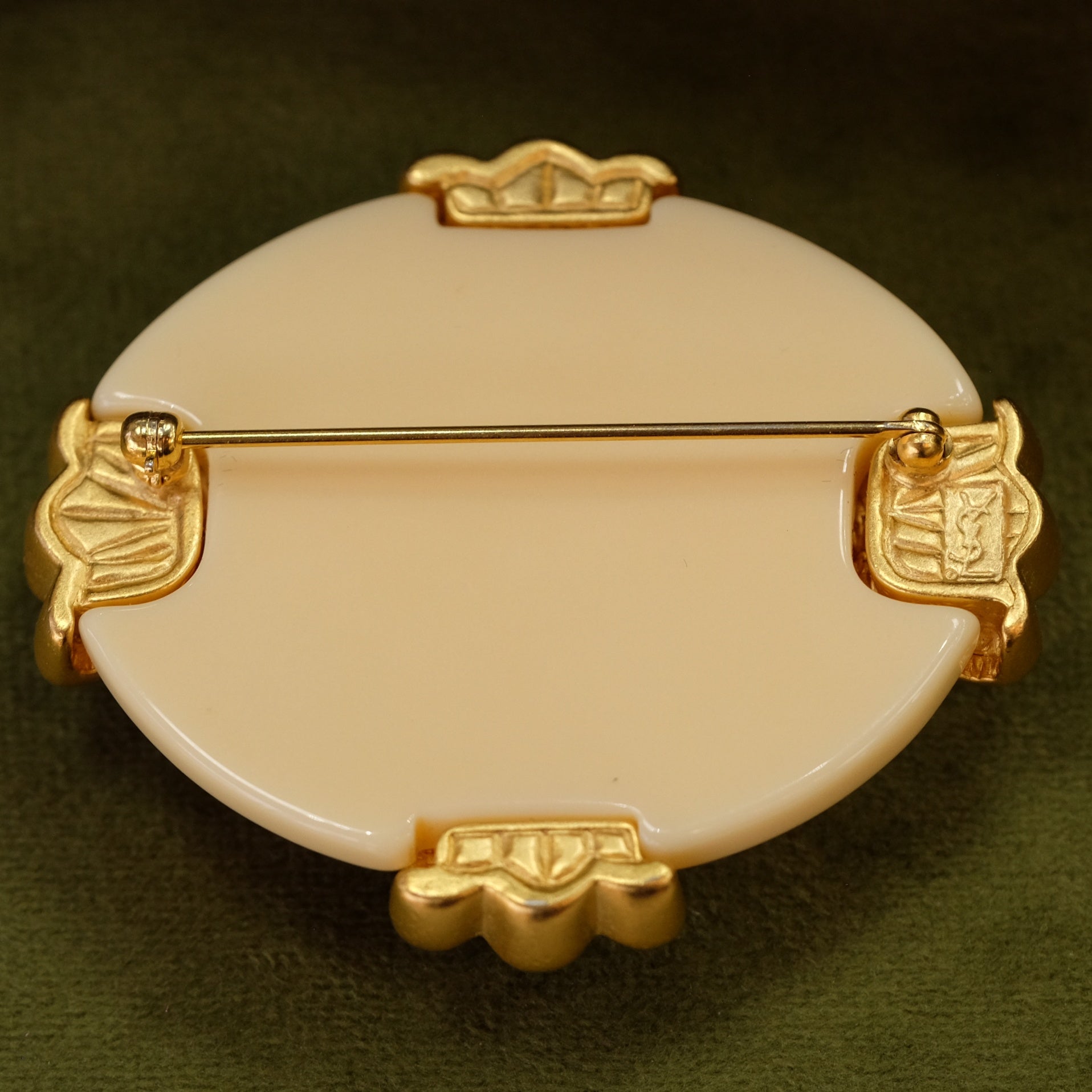 Vintage Yves Saint Laurent Maltese Cross Brooch – Antiques by Anna
