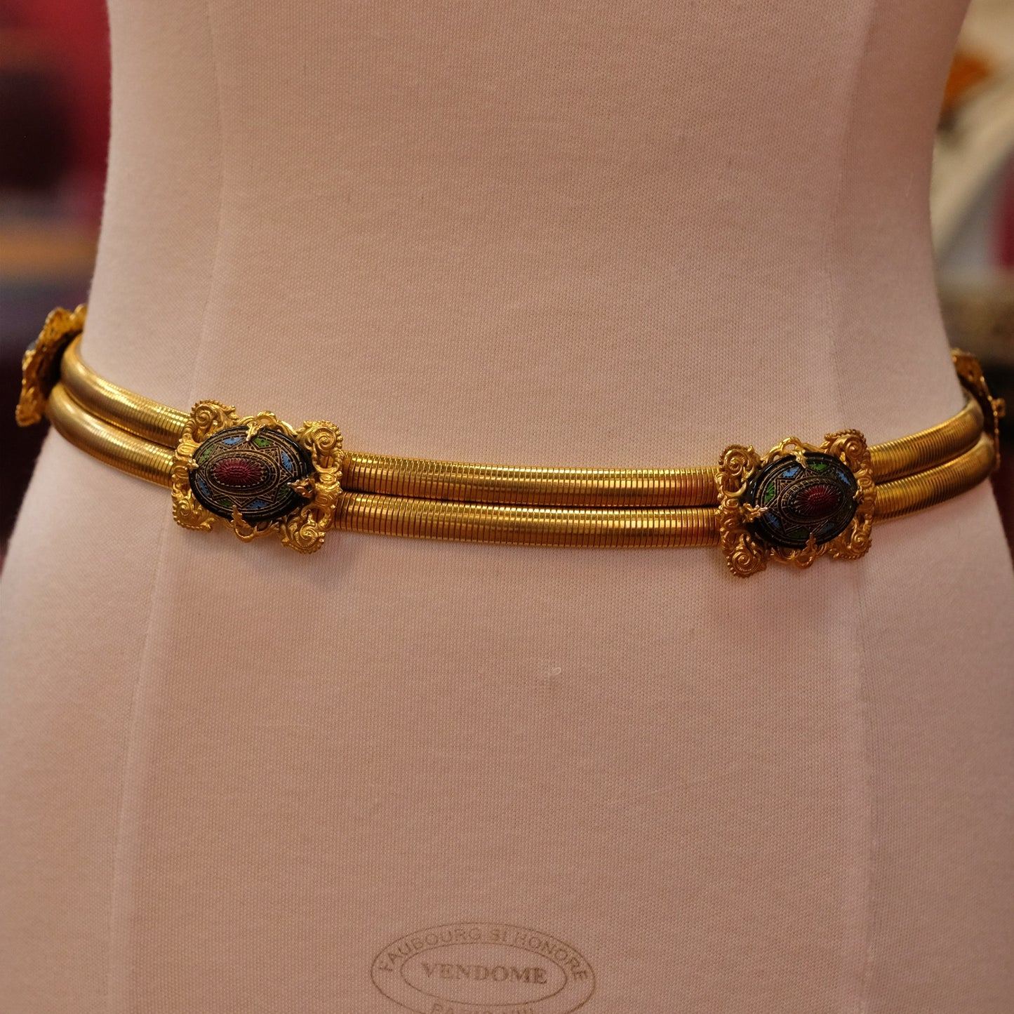 Vintage Schreiner Belt Signed Resizable 1960s