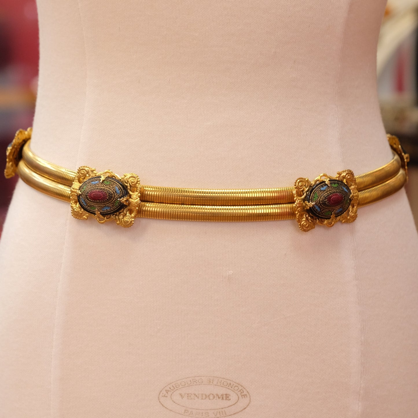 Vintage Schreiner Belt Signed Resizable 1960s