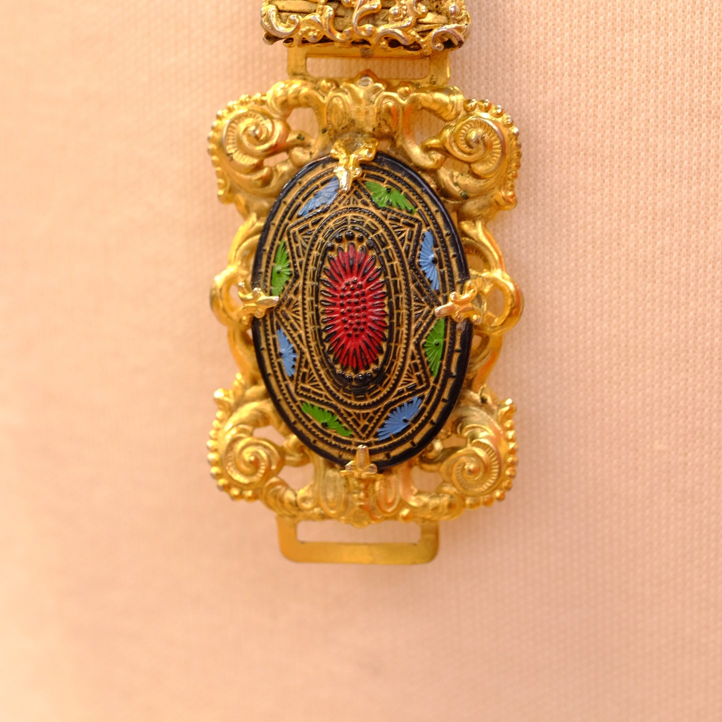 Vintage Schreiner Belt Signed Resizable 1960s