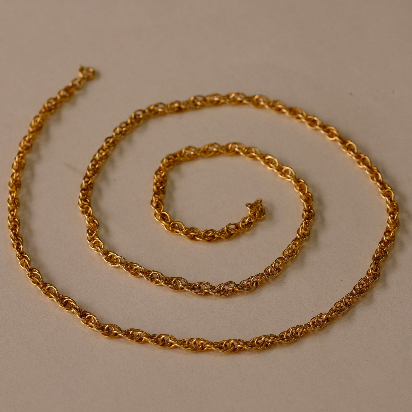 Vintage Gold Filled Long Chain