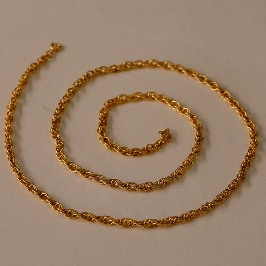 Vintage Gold Filled Long Chain