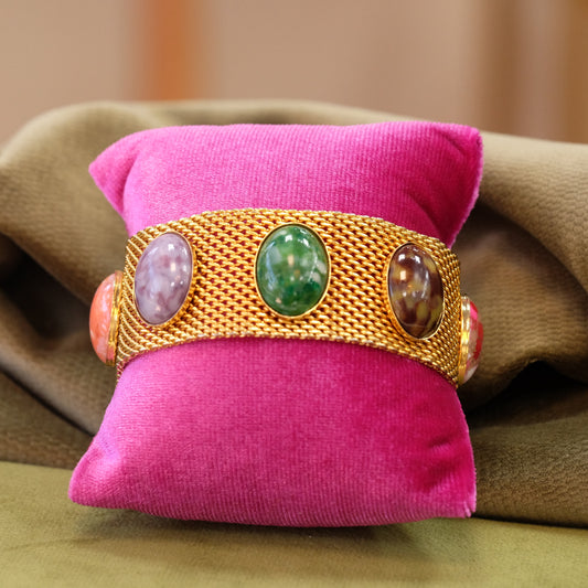 Sarah Coventry Cabochon Bracelet