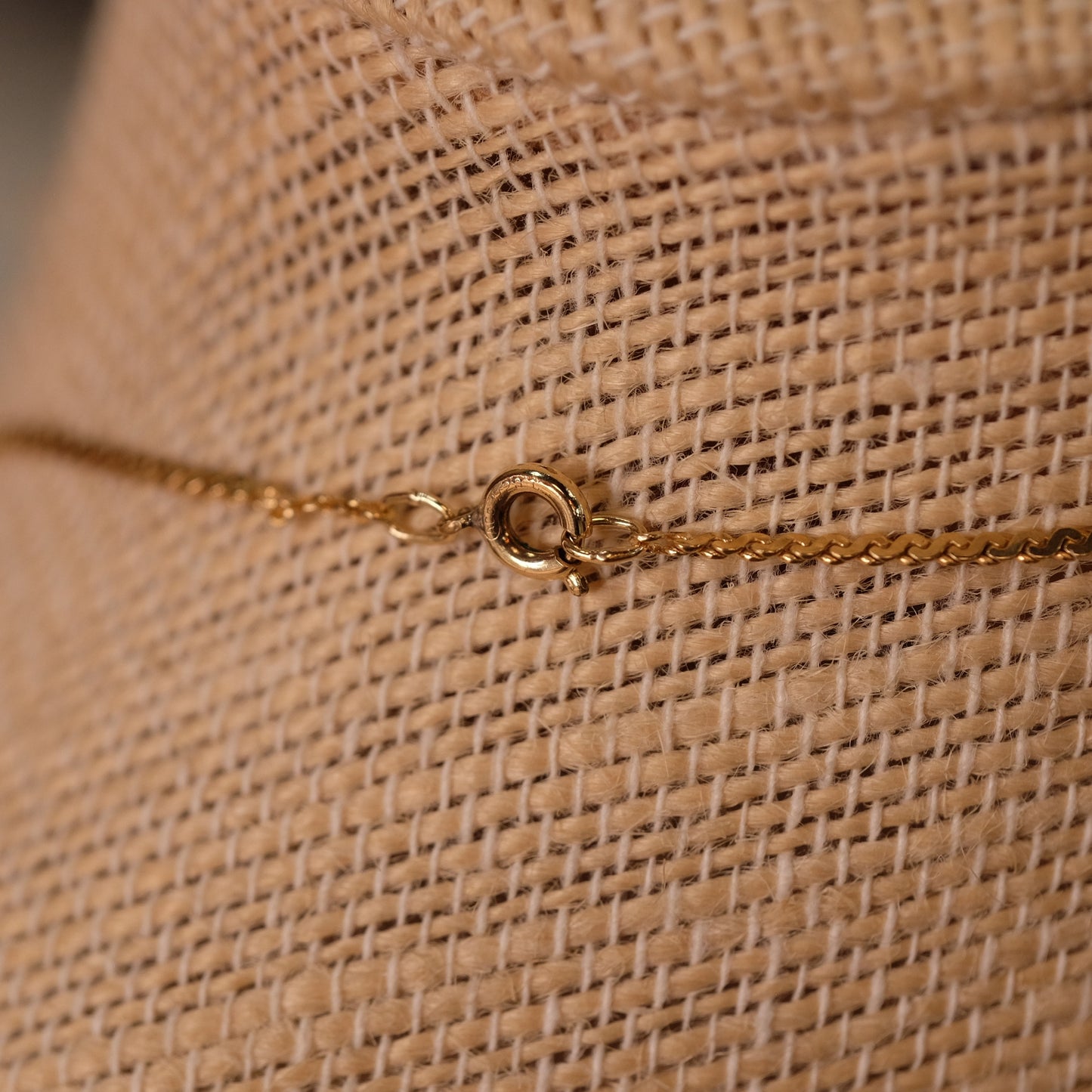 Victorian Gold Filled Tiny Heart Locket on Chain