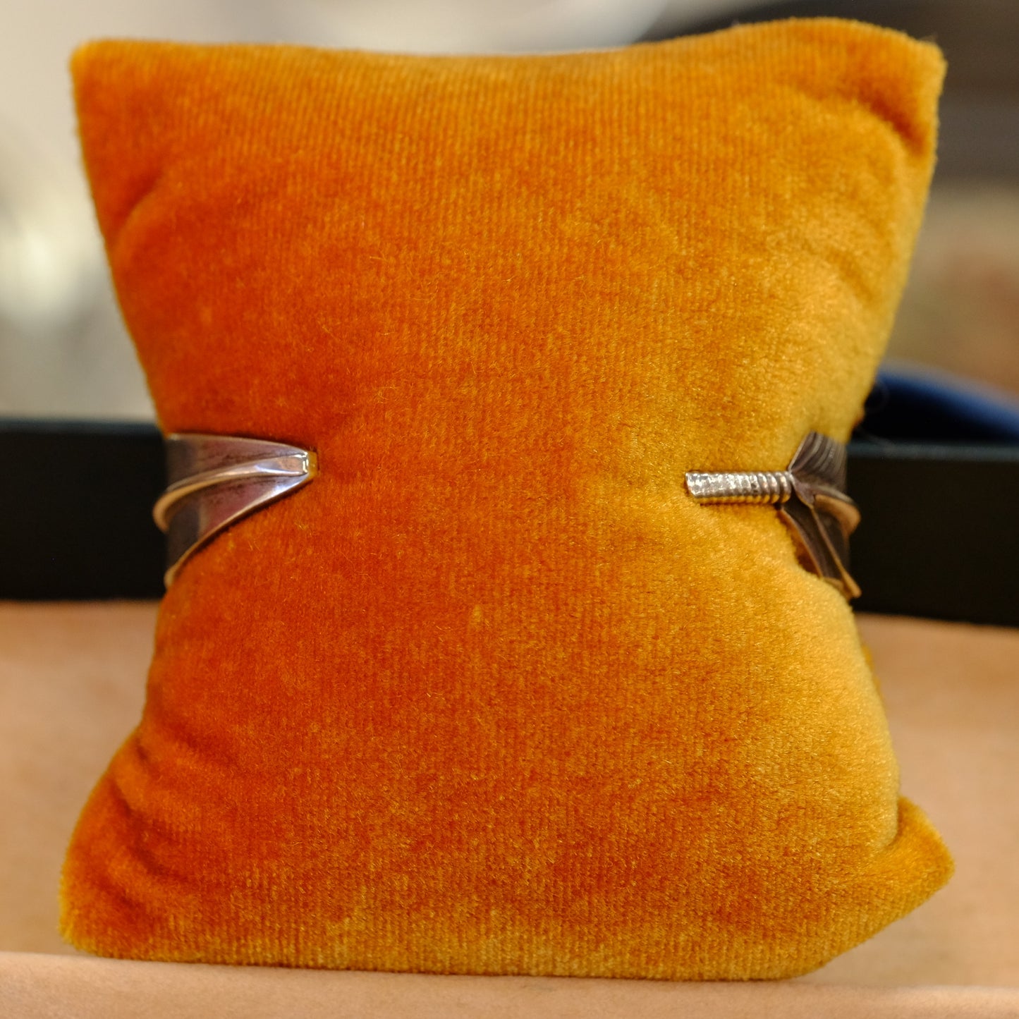 Sterling Silver Feather Cuff