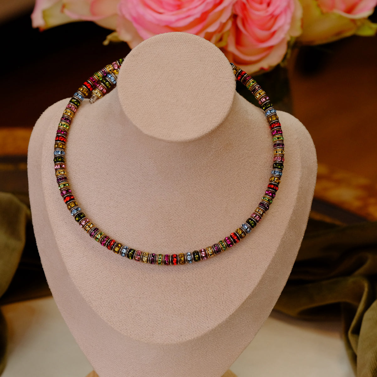 Marbouk Multi-Color Choker