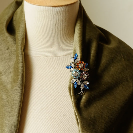 Roger Jean Pierre Flower Brooch 1950s
