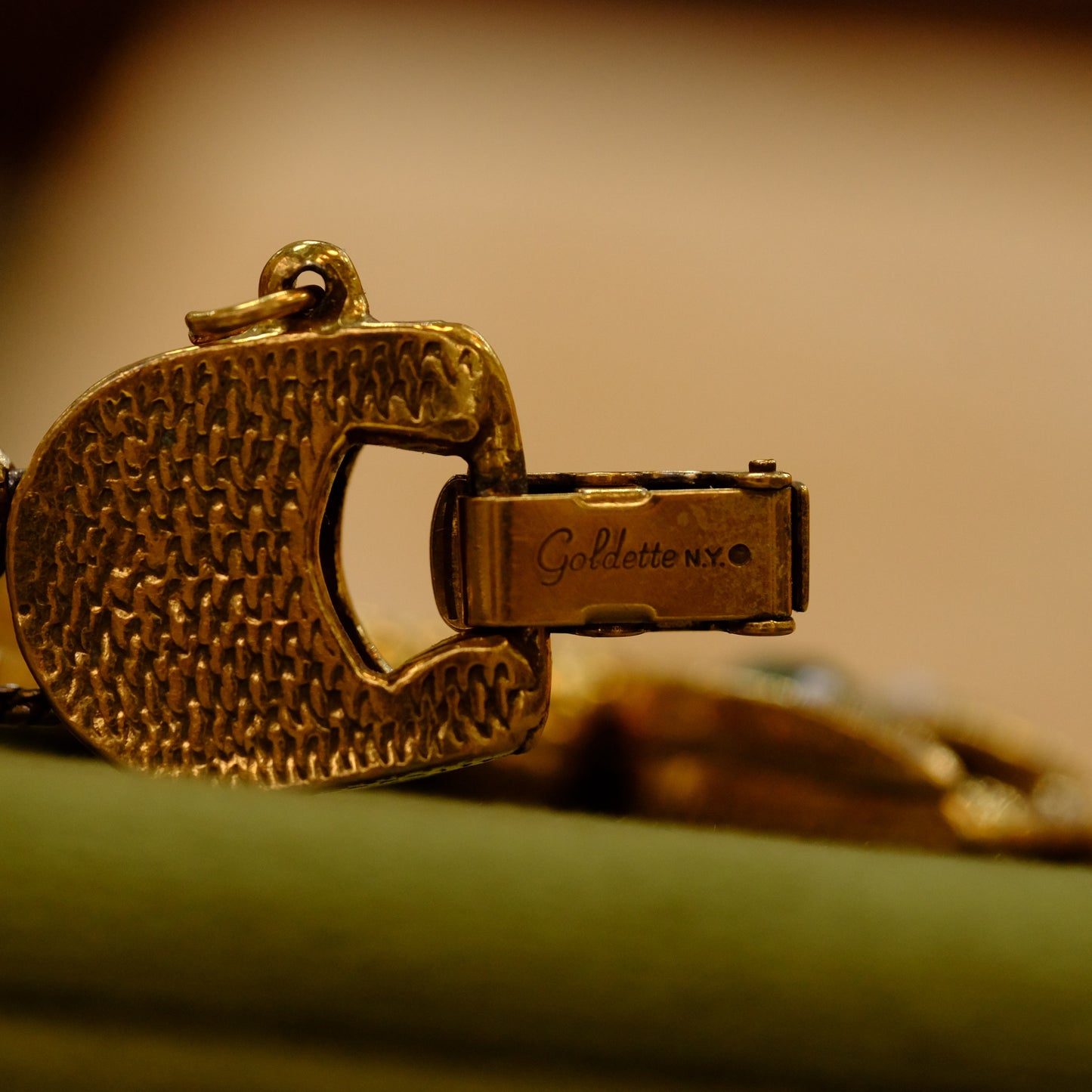 Goldette N.Y. Jeweled Slider Bracelet