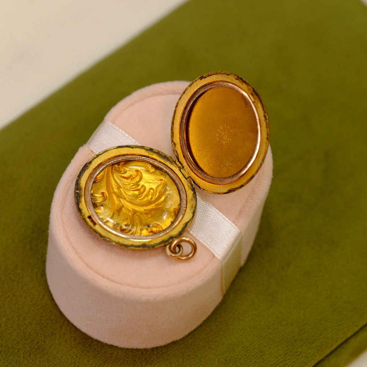 9K Victorian Locket