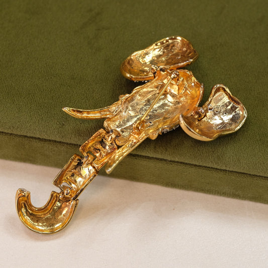 Vintage Elephant Brooch