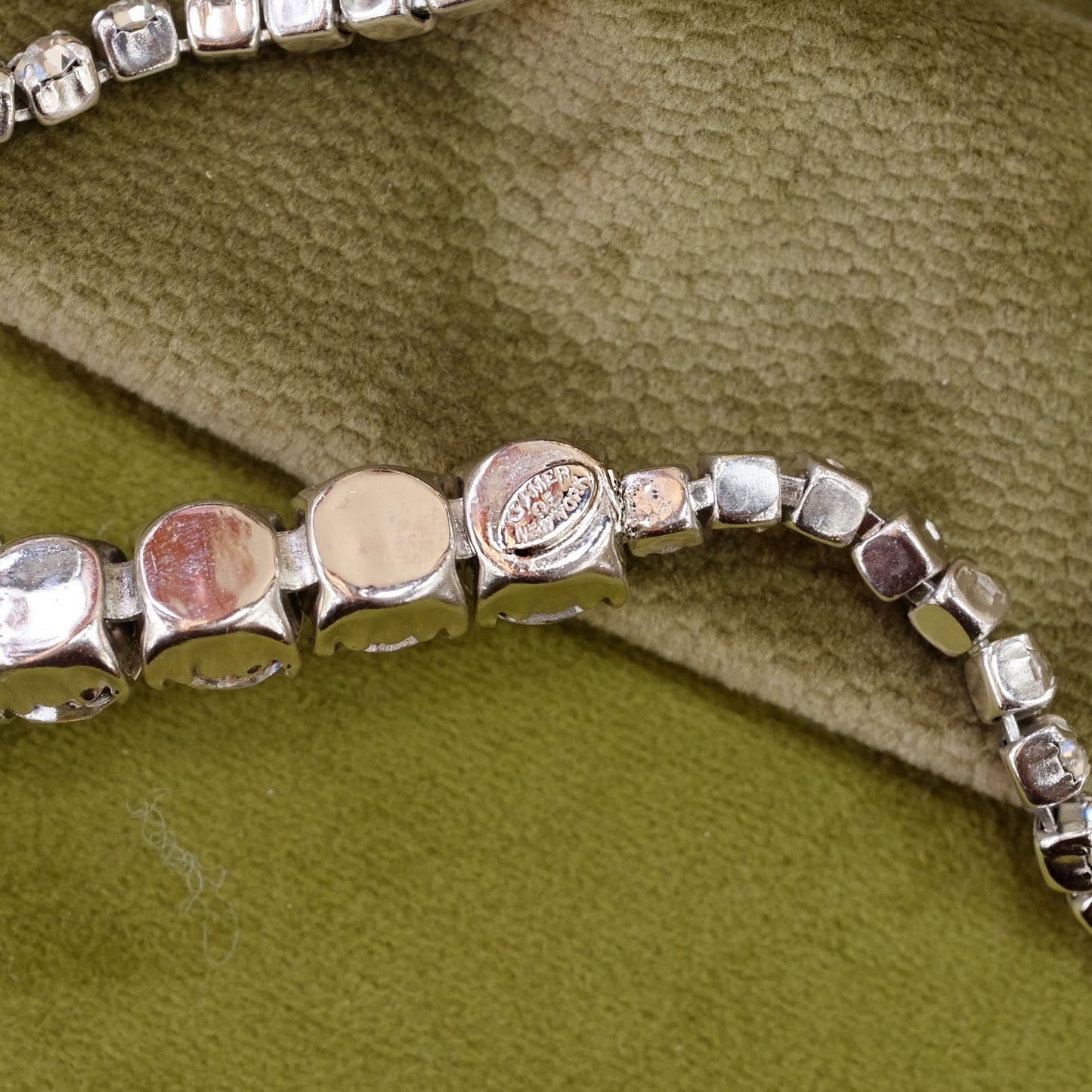 Kramer Caged Rhinestone Necklace