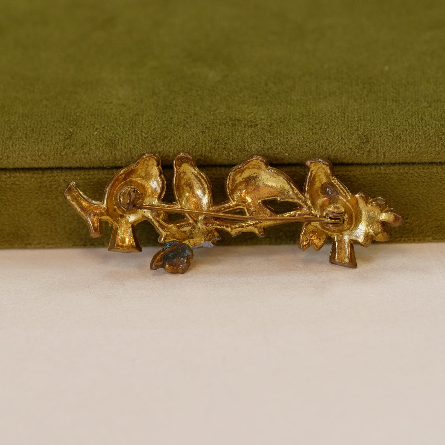 Antique Bird Brooch