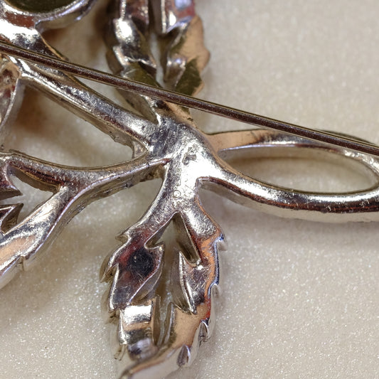 Mazer Brothers Rose Brooch 1950s