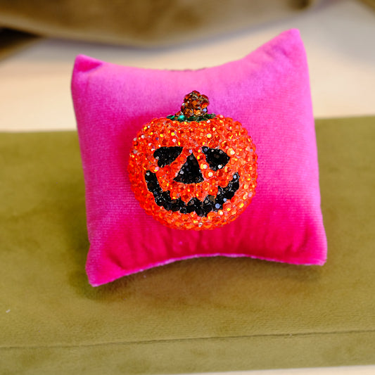 Richard Kerr Pumpkin Brooch