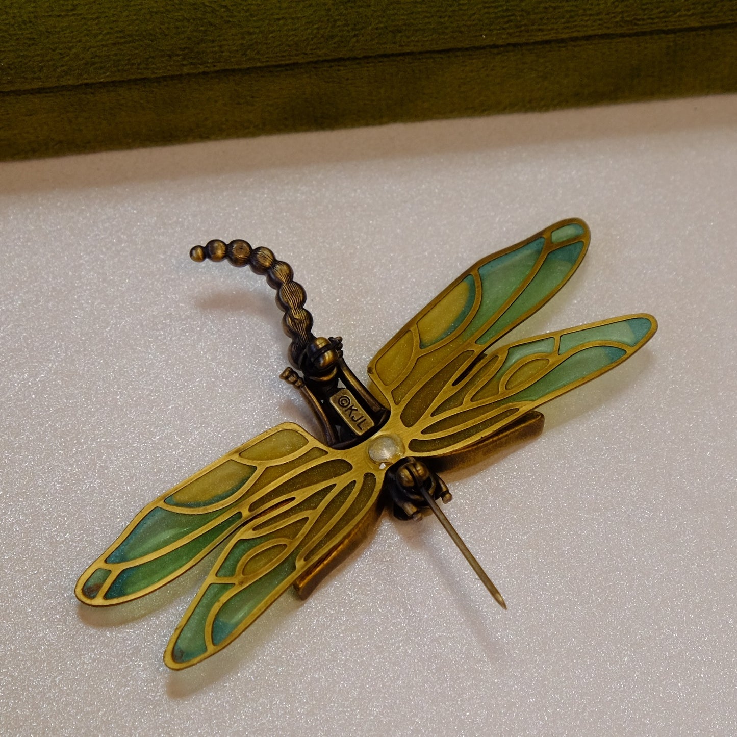 Kenneth Jay Lane DragonFly Brooch
