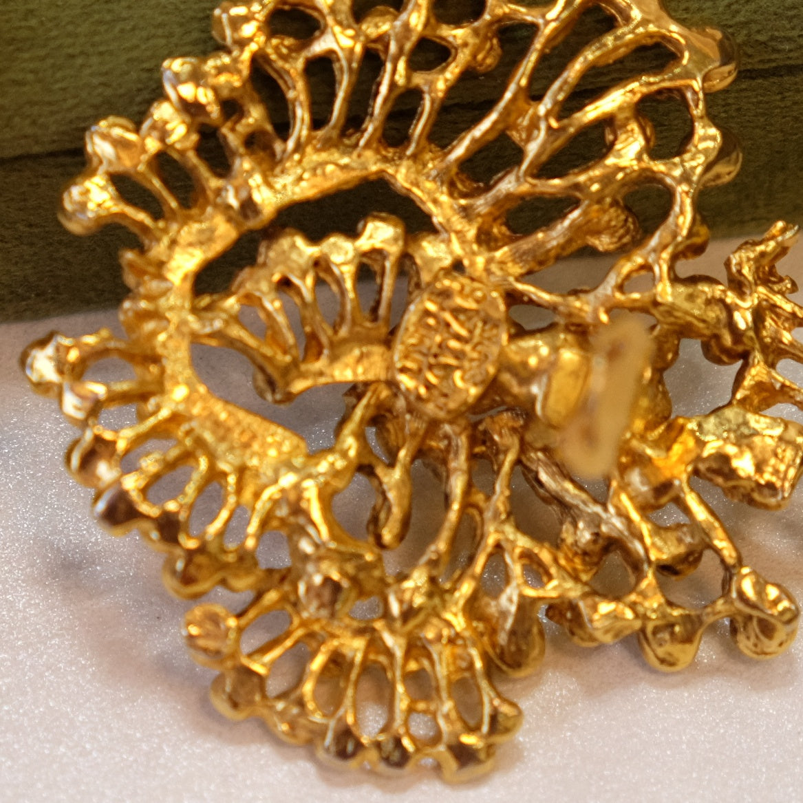 Large Designer Clip on Earrings