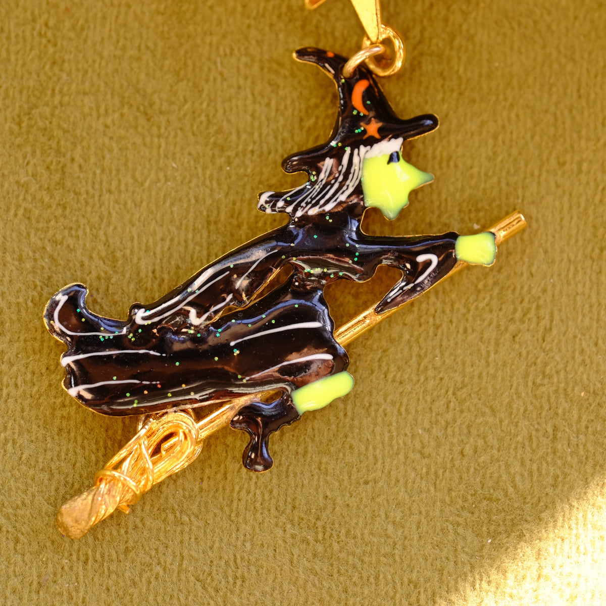 Vintage Witch Earrings