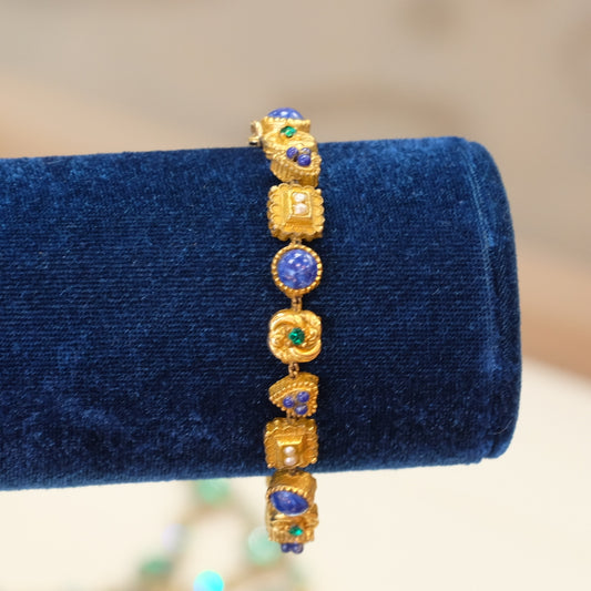 Vintage ART Victorian Revival Bracelet 1960s