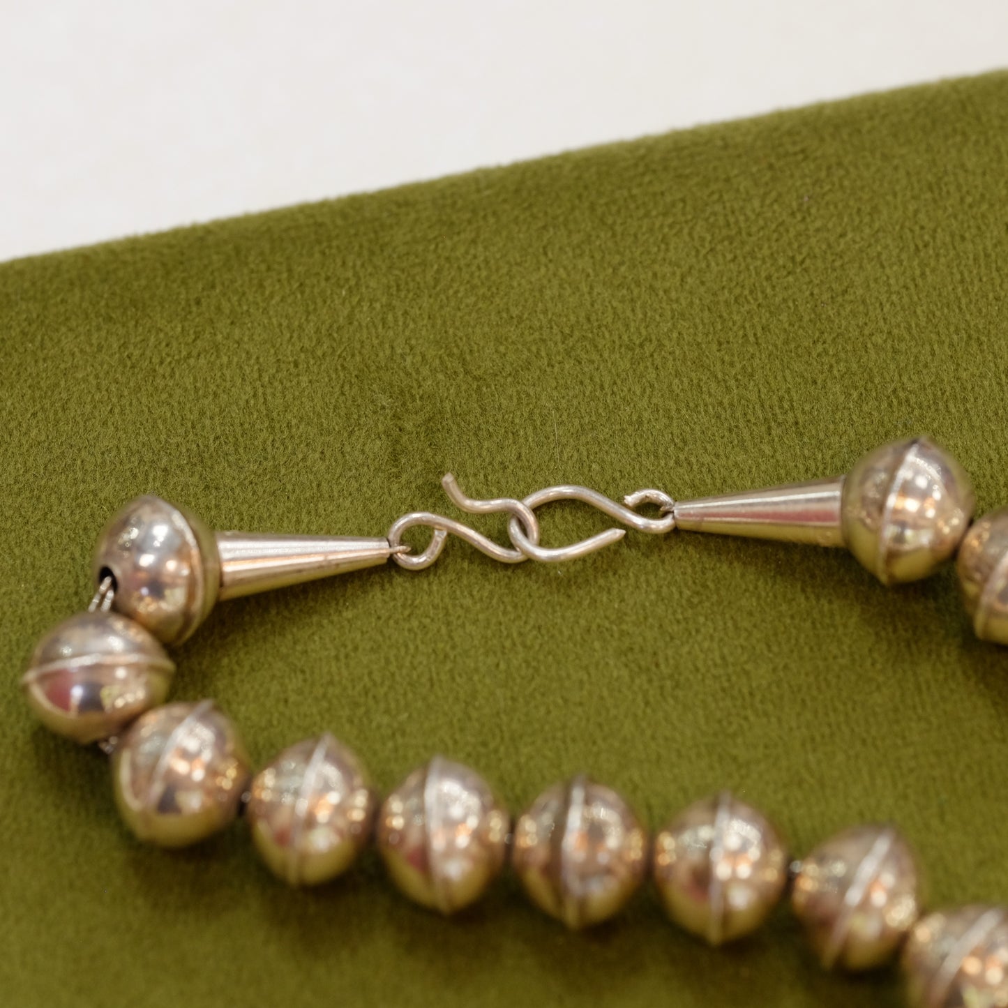 Genuine Navajo Pearl Graduated Necklace