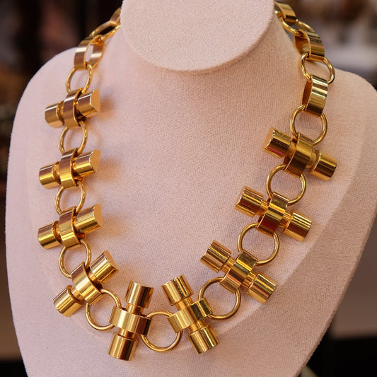 Charles Jourdan French Chunky Necklace
