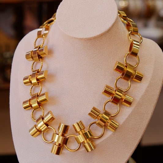 Charles Jourdan French Chunky Necklace