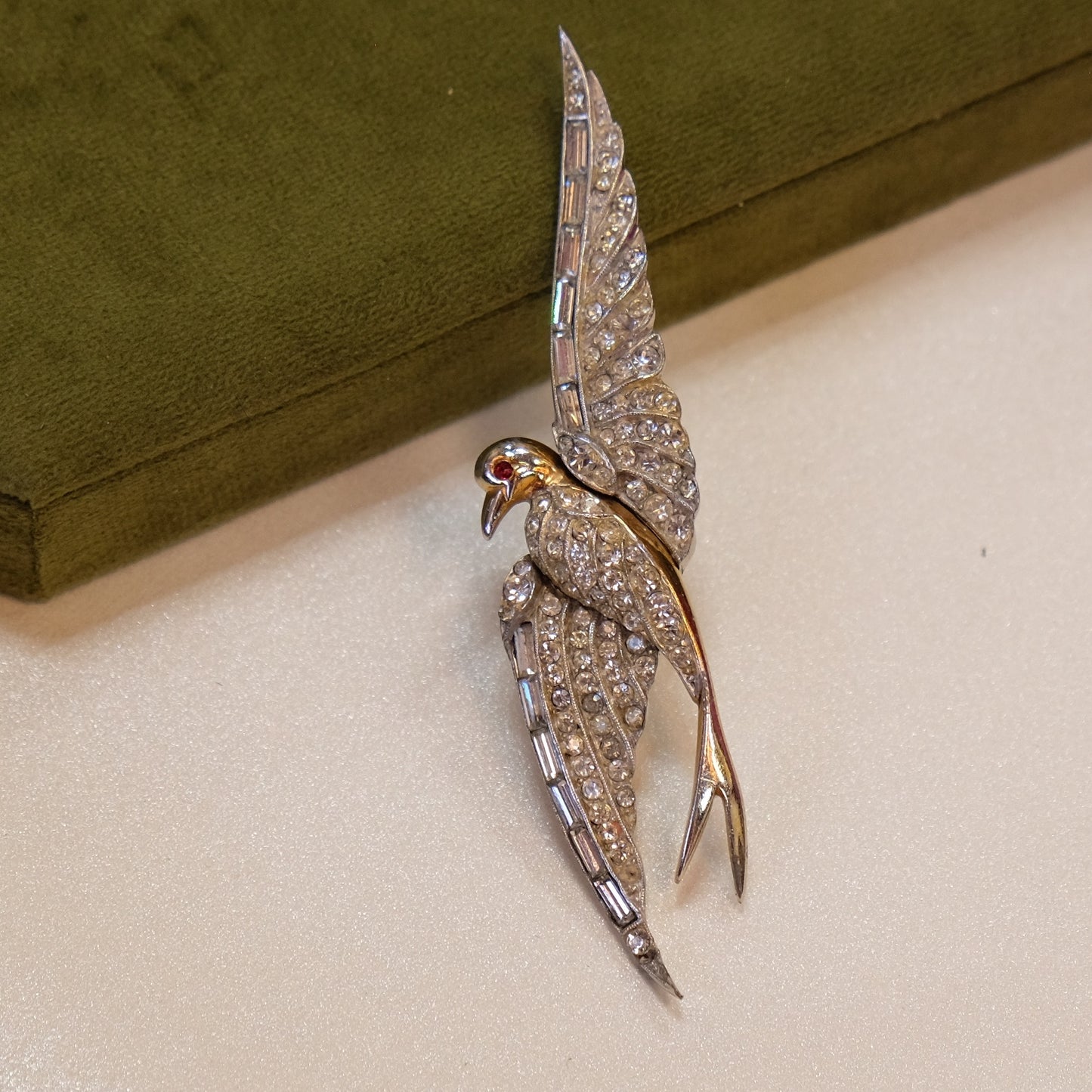 Vintage Kramer Swallow Bird Brooch