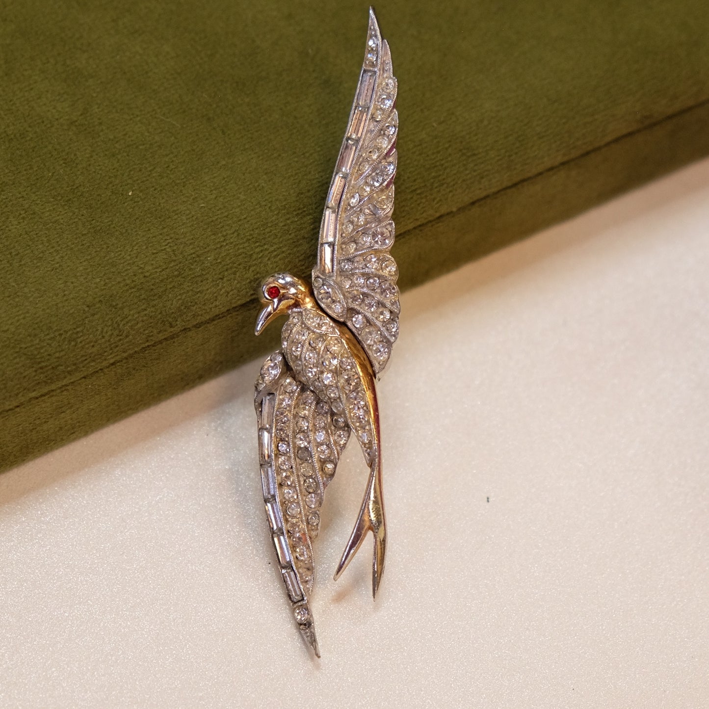 Vintage Kramer Swallow Bird Brooch