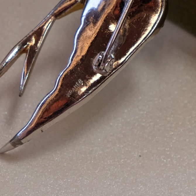 Vintage Kramer Swallow Bird Brooch