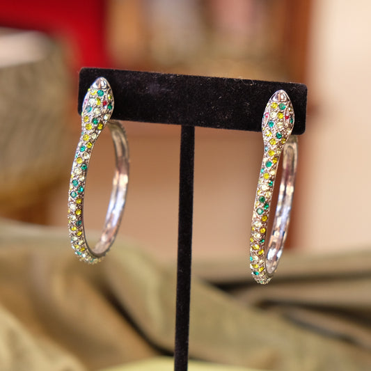 Kenneth Jay Lane Snake Earrings