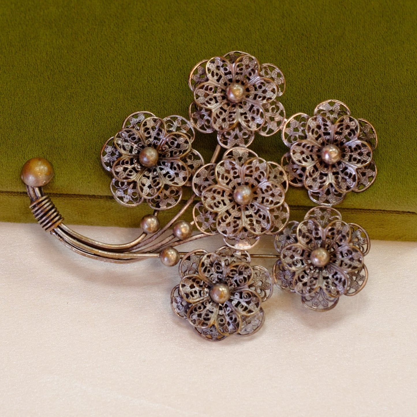 Giant Floral Brooch