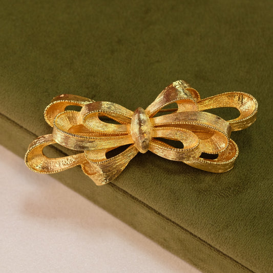 Vintage Givenchy Bow Brooch 1990s
