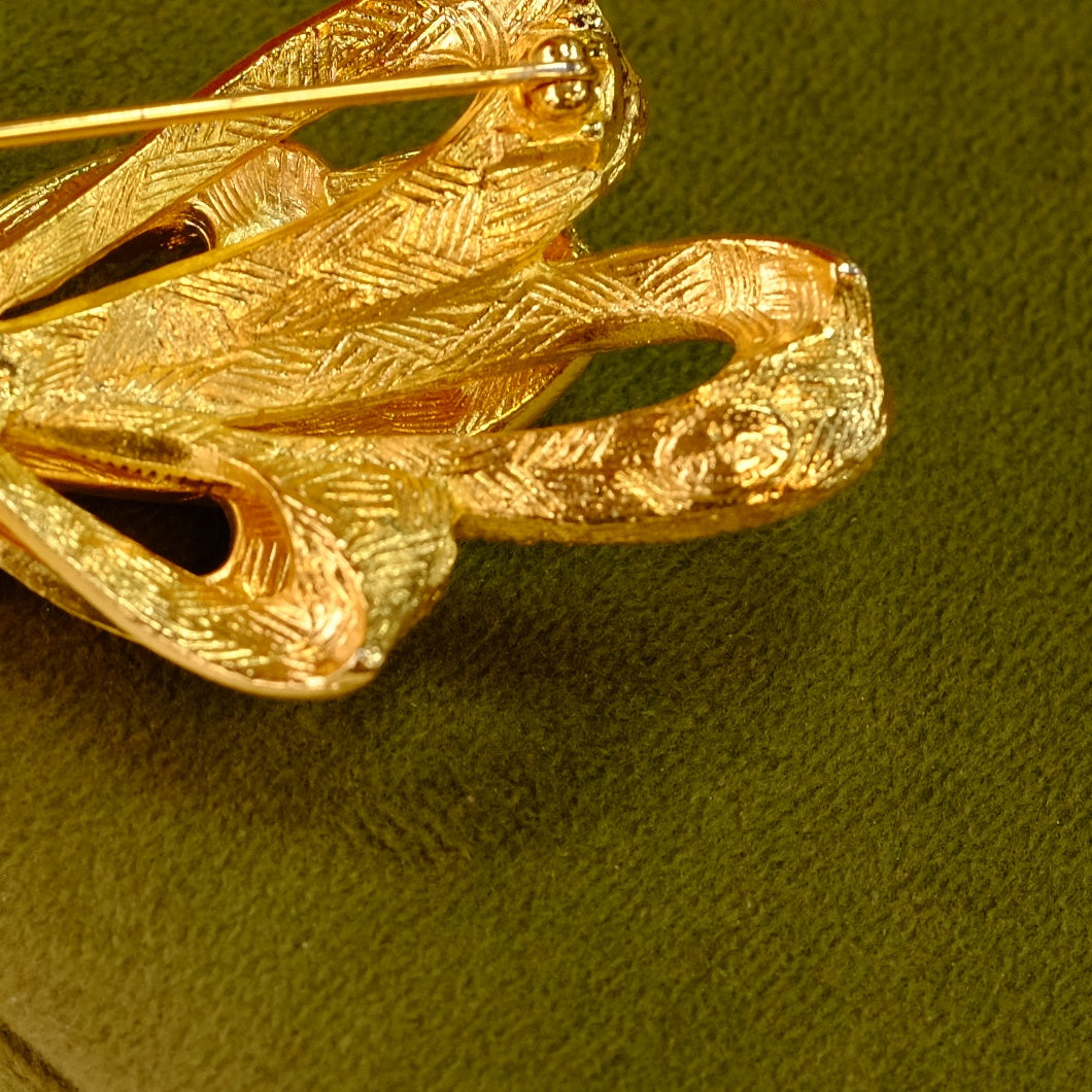 Vintage Givenchy Bow Brooch 1990s