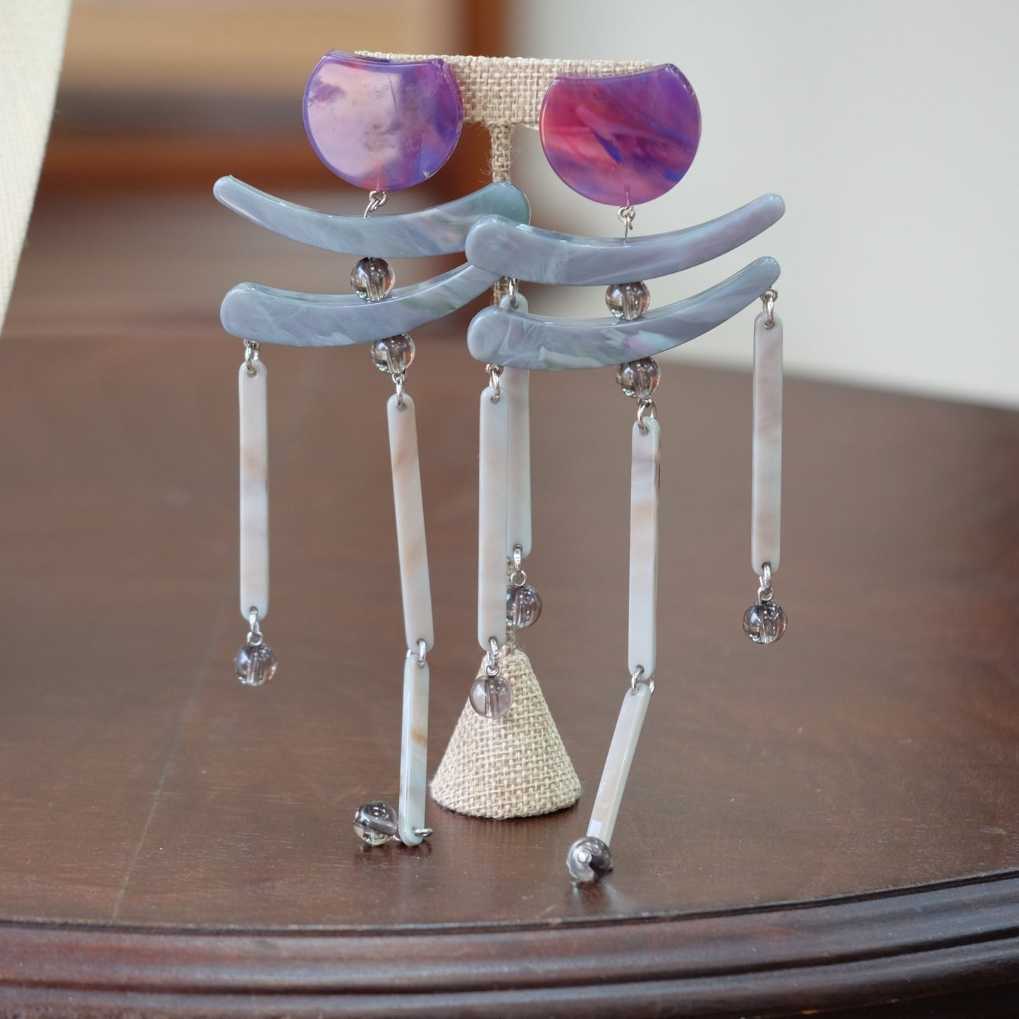 Emporio Armani Large Plastic Earrings