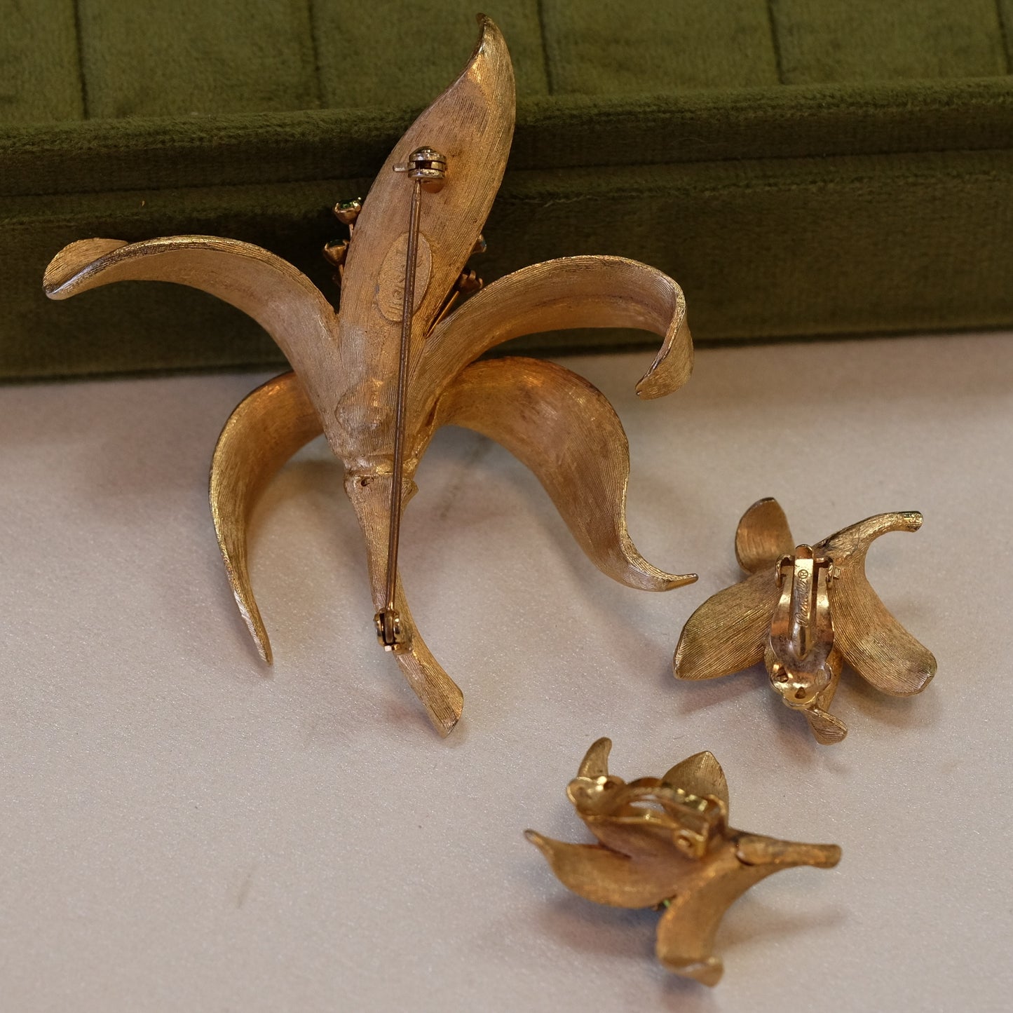 Pastelli Gold Tone Set 1960s