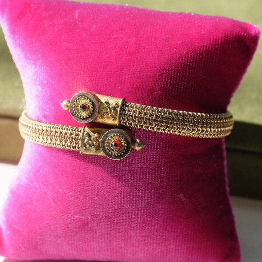 Victrorian Gold Filled Wire Wrap bracelet