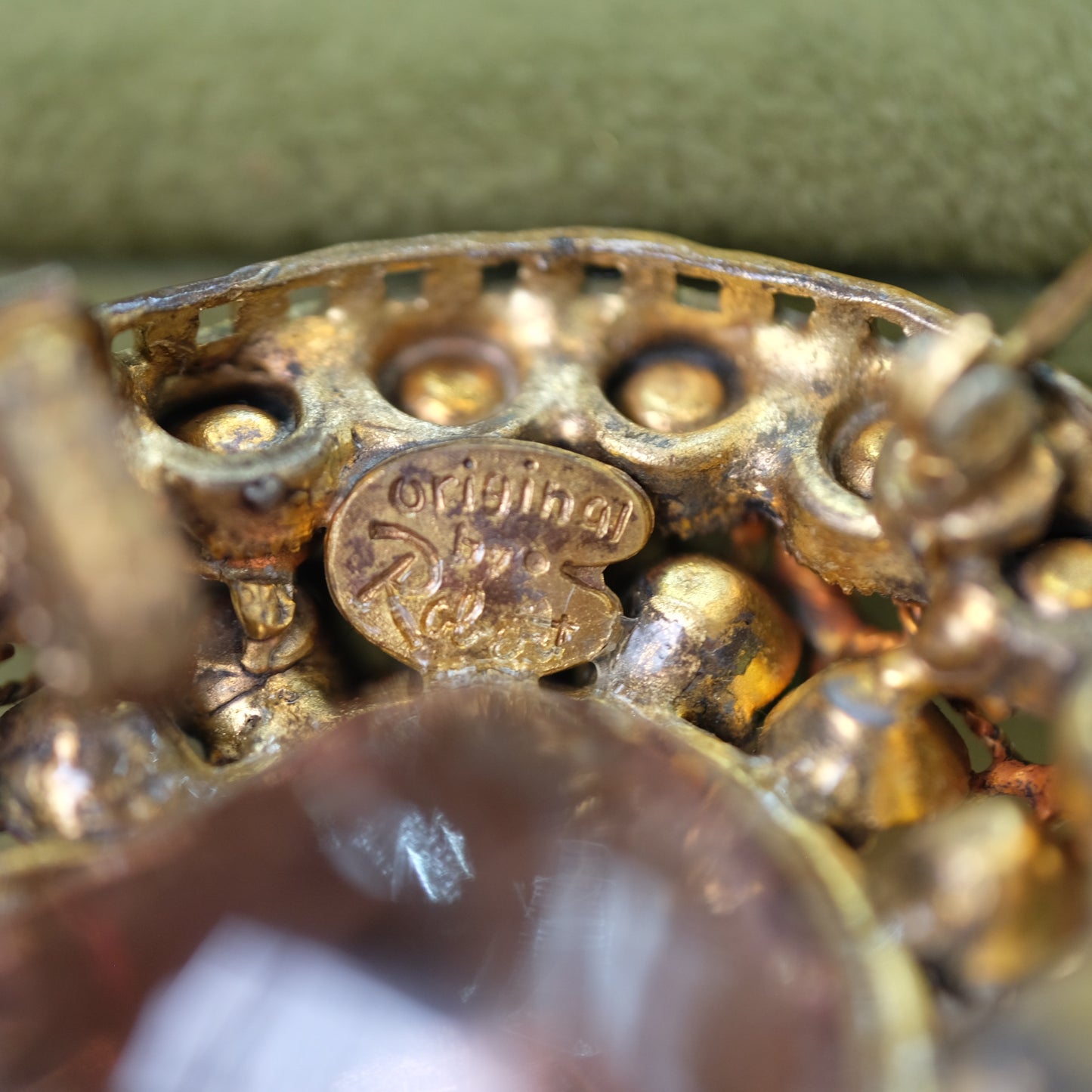 Rare Original by Robert Heart Brooch and Pendant 1940s