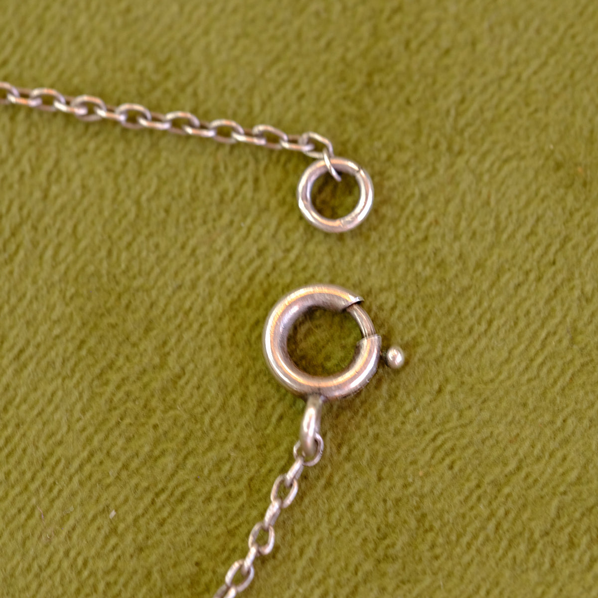 Vintage Paste Silver Articulate Necklace