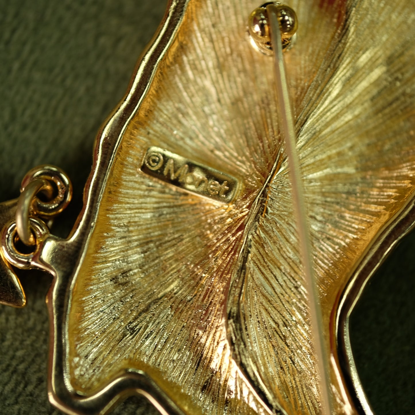 Vintage Cowboy boots Brooch by Monet 1990s