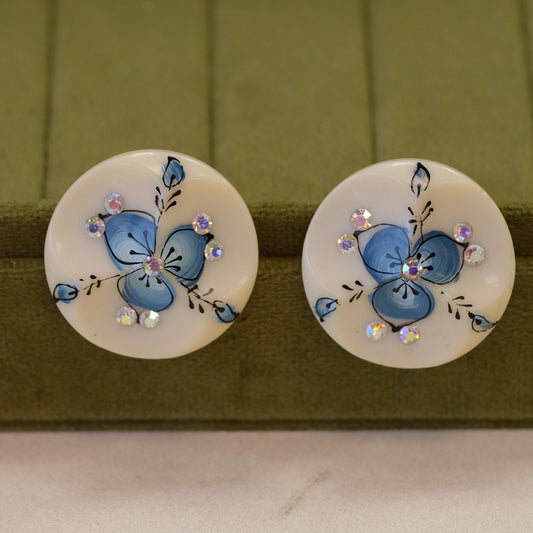 Art Deco Lucite Earrings 1920s