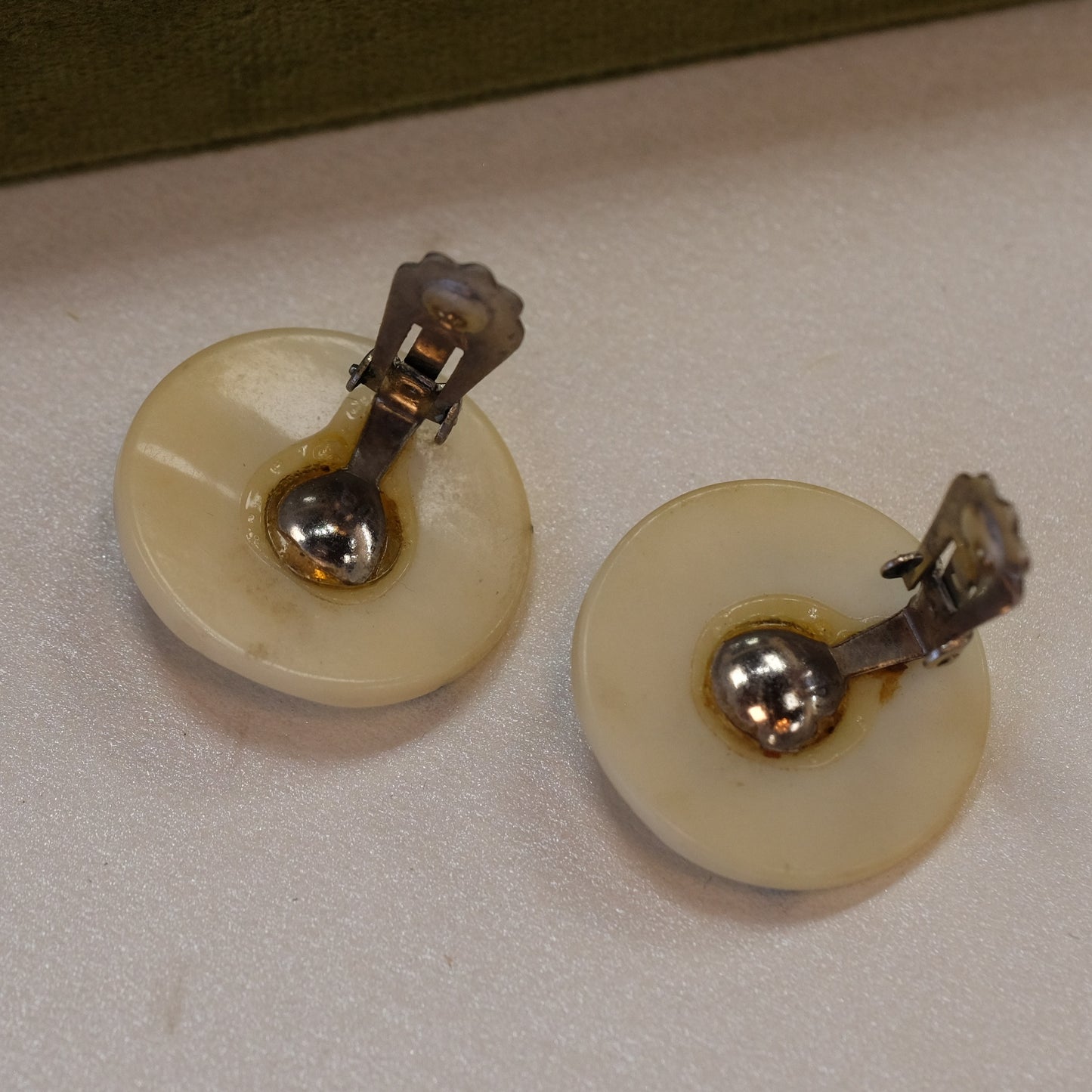 Art Deco Lucite Earrings 1920s