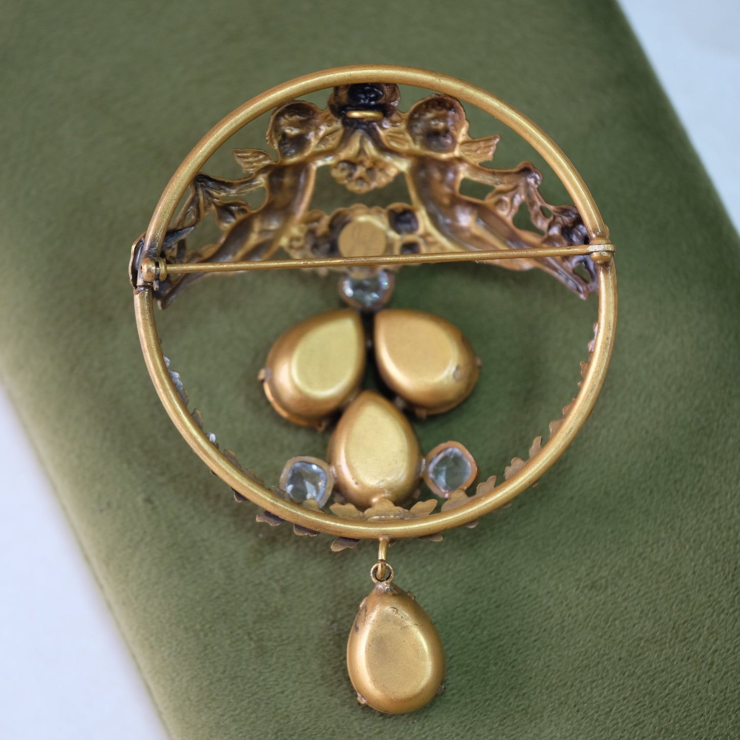 Joseff of Hollywood Statement Brooch 1940s