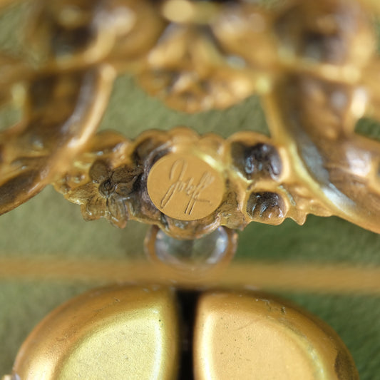 Joseff of Hollywood Statement Brooch 1940s