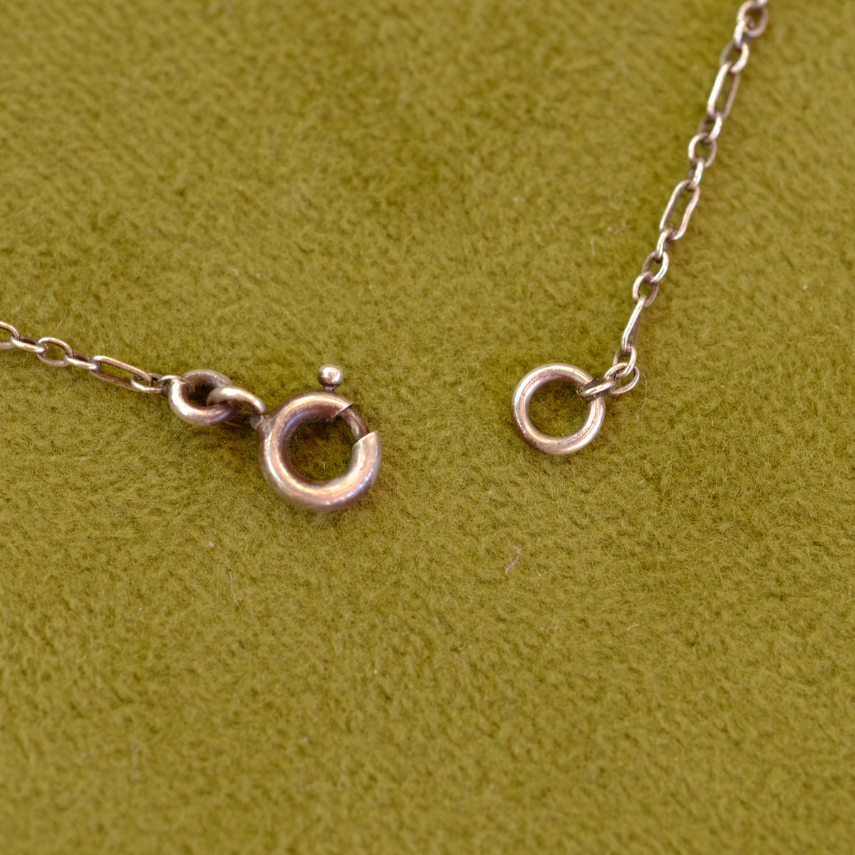 Antique Dove Paste Silver Necklace