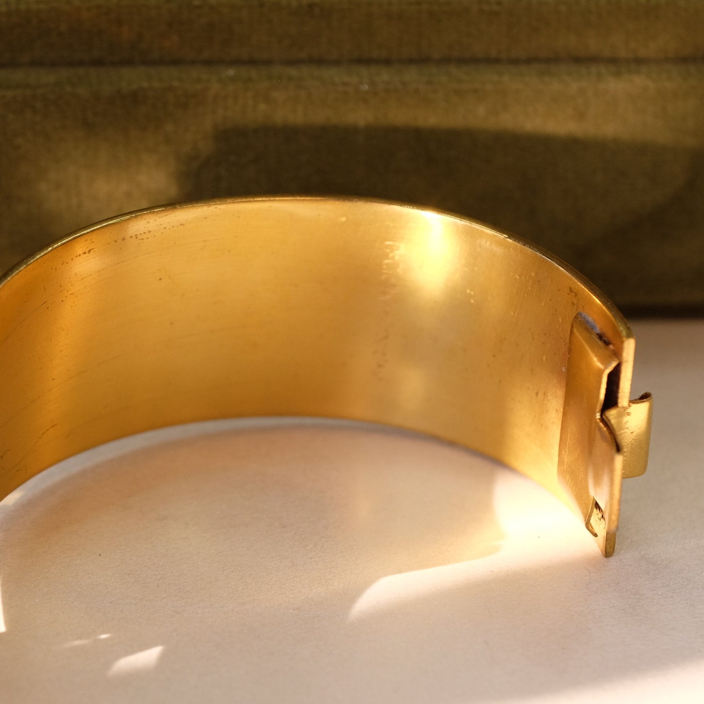 McClelland Barclay Gem Color Bracelet Cuff 1940s