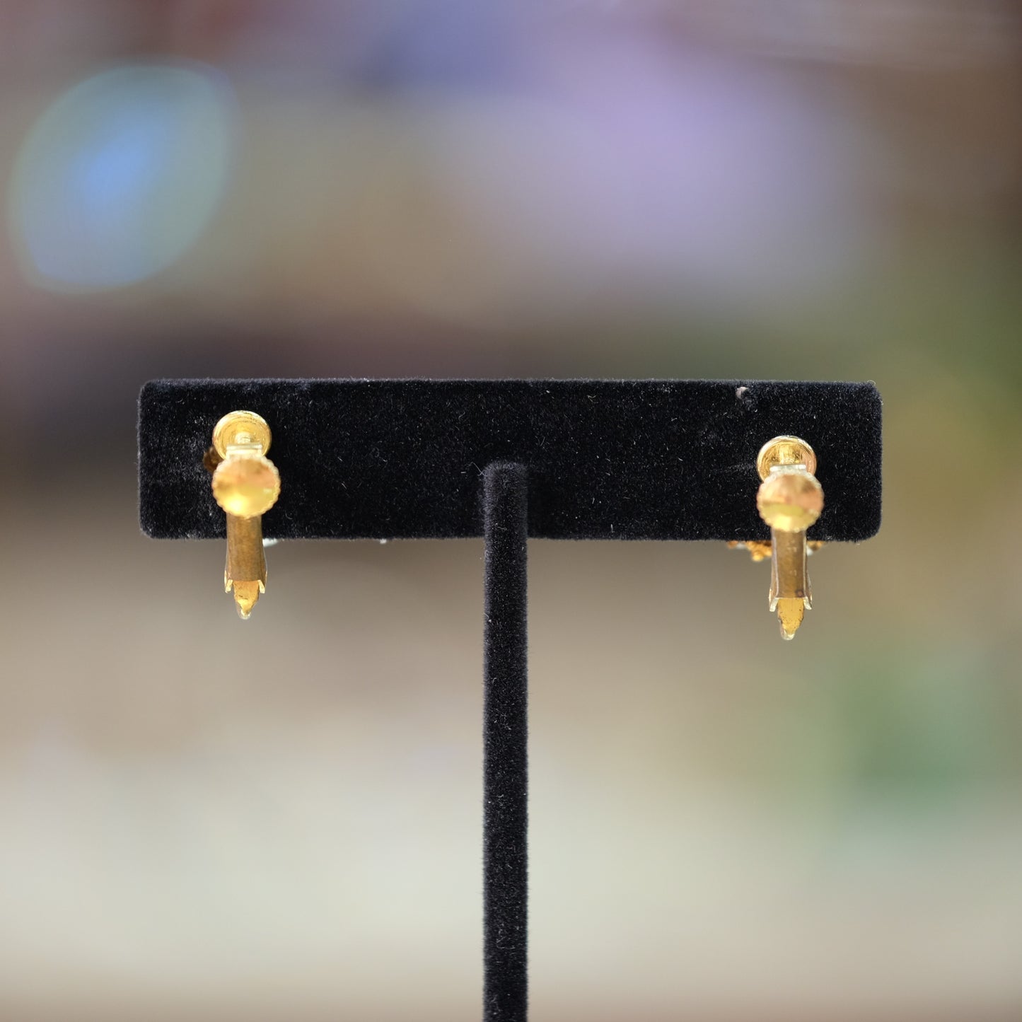 Vintage Seed Pearl Mini Earrings 1950s