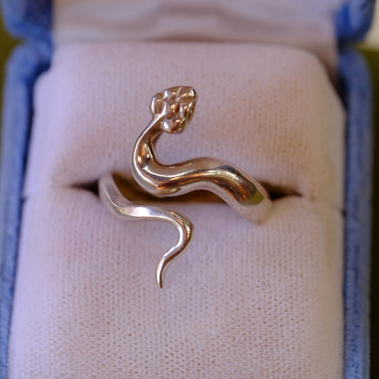 Silver Snake Ring