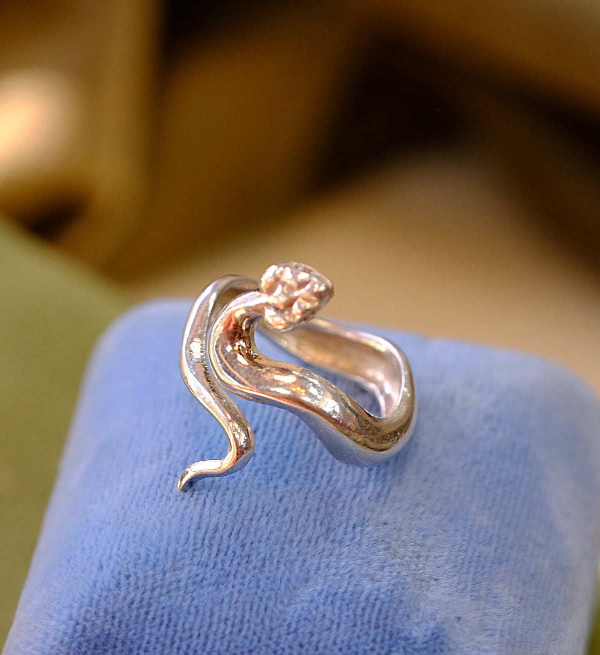 Silver Snake Ring