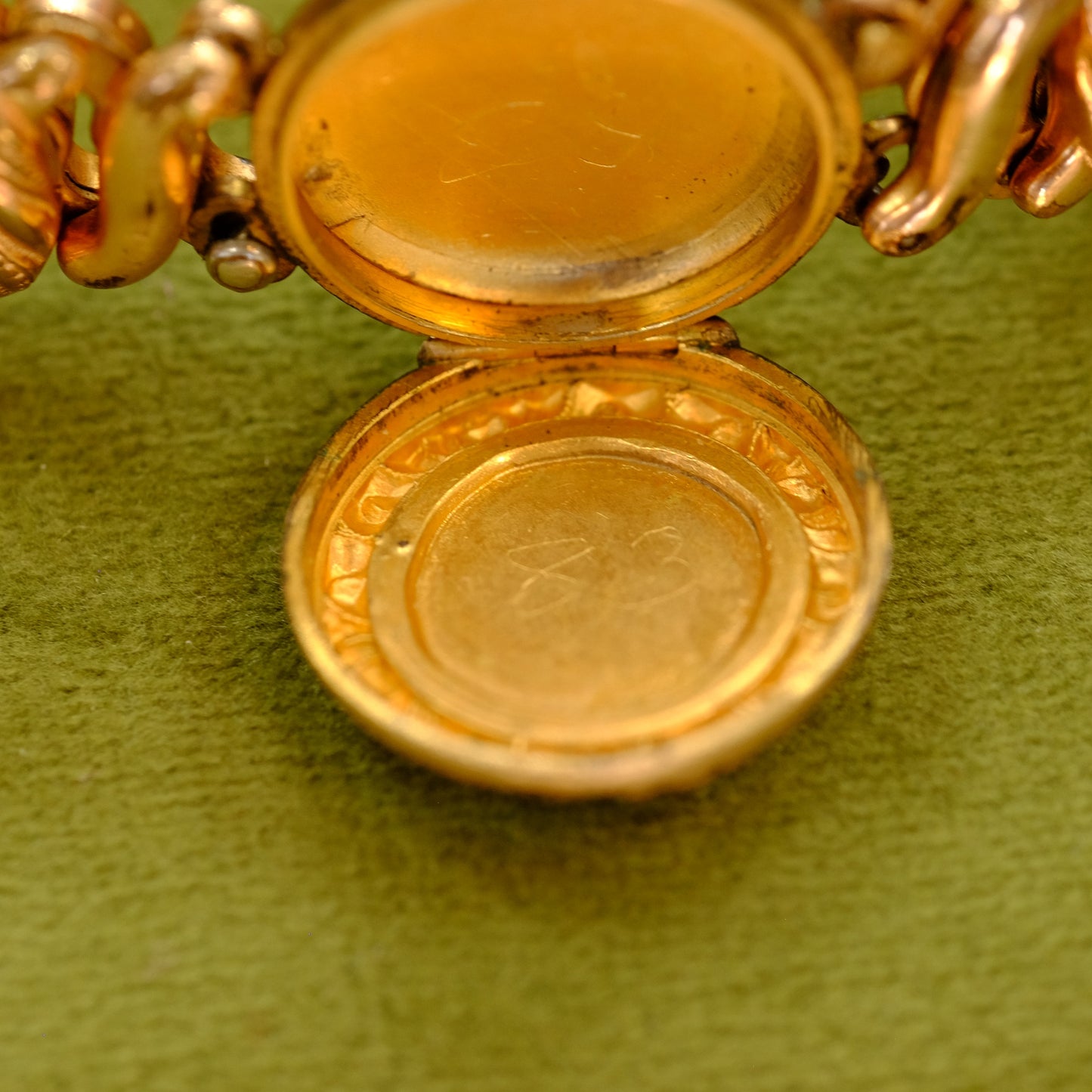 Sweetheart Bracelet with Locket Engraved
